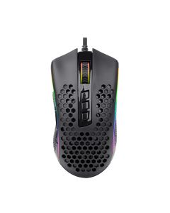 Redragon Storm 7 Buttons RGB Backlit Wired Gaming Mouse in Black sold by Technomobi