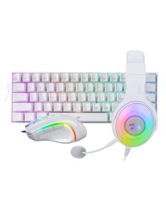  Redragon 3in1 RGB Wired Gaming Combo - White
