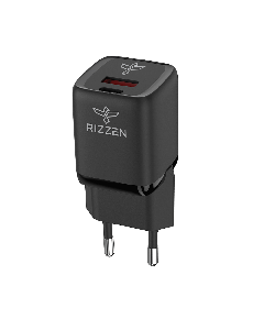 Rizzen 33W Rapid Wall Charger in Black Sold by Technomobi