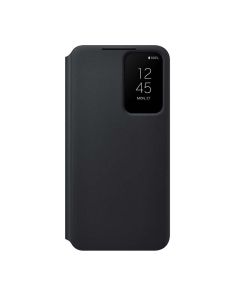 Samsung Galaxy S22 5G Smart Clear View Case in Black sold by Technomobi