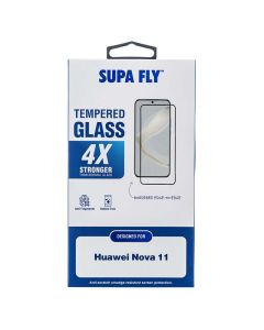 Supa Fly Tempered Glass Screen Protector Huawei Nova 11 by Technomobi