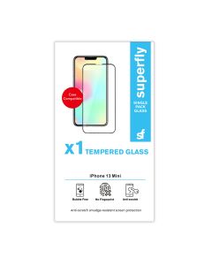 Superfly Apple iPhone 13 Mini Tempered Glass Screen Protector sold by Technomobi
