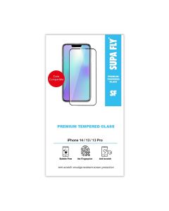Supa Fly Apple iPhone 14 Tempered Glass Screen Protector by Technomobi