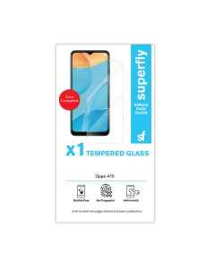 Superfly Oppo A15 Tempered Glass Screen Protector - Clear