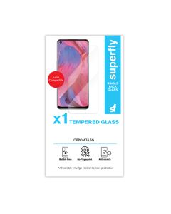 Superfly Oppo A74 Tempered Glass Screen Protector - Clear