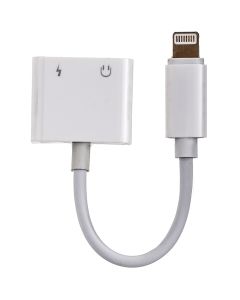 Superfly 3.5Mm Aux To Lightning Cable - White (Non Mfi Approved)