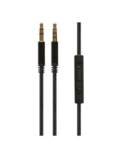 Superfly 3.5Mm Audio Cable With Mic - Black
