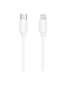 SF Type C to Apple Lightning MFI 1.2m Cable in White sold by Technomobi