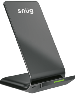 Snüg Fast Wireless Desktop Charger - Black