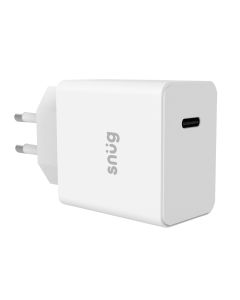 Snüg 1 Port PD Home Wall Charger - White