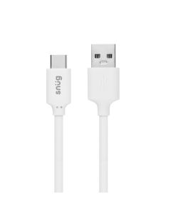 Snug USB to Type C Cable 1.2M - White - White