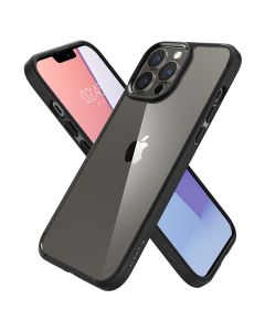 Spigen Apple iPhone 13 Pro Crystal Hybrid Case in Matte Black sold by Technomobi