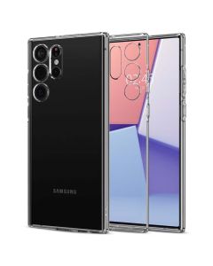 Spigen Samsung Galaxy S22 Ultra 5G Crystal Flex Case - Crystal Clear