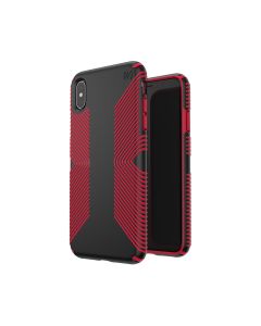 Speck Presidio Grip Case Apple iPhone Xs Max - Black/Red