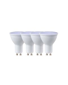 Switched 3W GU10 Rechargeable LED Light Bulb 4 Pack sold by Technomobi