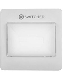 Switched 120 Lumen LED Light Switch - White 