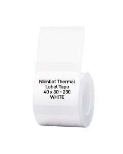 Niimbot B21/B31S 30x40mm Thermal Label Tape - White