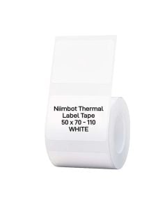 Niimbot B21/B31S 50x70mm Thermal Label Tape - White