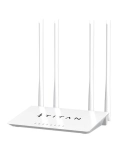 Titan Silica AC1200 Wireless Router in White Sold by Technomobi