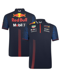 Oracle Red Bull Racing F1 2023 Team Mens Polo Shirt by Technomobi