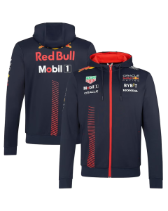 Oracle Red Bull Racing 2023 F1 Team Mens Full Zip Hoodie