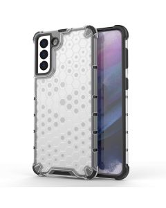Toni Armor Honeycomb rugged Case Samsung Galaxy S21 Plus 5G in Clear sold by Technomobi