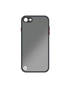Toni Hybrid Merge Case Apple iPhone SE 2022 - Smokey Black/ Red