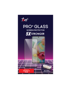 Toni Pro+ iPhone 15 Plus Screen Protector with Applicator by Technomobi