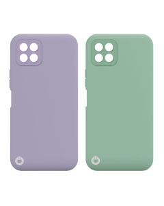 Toni Twin Silicone Case Huawei Nova Y60 - Violet/Turquoise