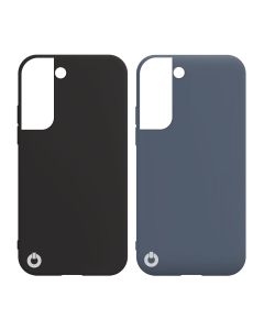 Toni Twin Silicone Case Samsung Galaxy S22 Plus 5G in Black and Blue