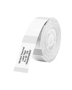 Niimbot D11 14x30mm Thermal Label Tape - Transparent