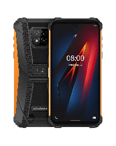 UleFone Armor 8 Pro Dual Sim 128GB Rugged Smartphone in Black and Orange sold by Technomobi