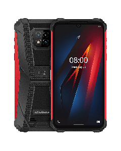 UleFone Armor 8 Pro Dual Sim 128GB Rugged Smartphone in Black and red sold by Technomobi