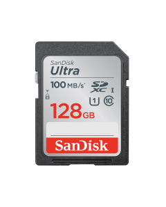 SanDisk Ultra SDXC 128GB, 267X, Class 10, UHS-1 (100MB/S)