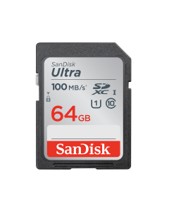 SanDisk Ultra SDXC 64GB, 267X, Class 10, UHS-1 (100MB/S)