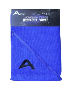 Volkano Active Fresh Series Zip Towel - Blue