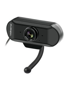 Volkano Zoom 1080P Webcam - Black