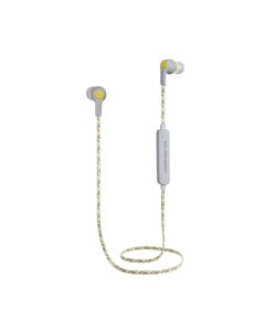 Volkano Moda Series Nylon Bluetooth Earphones - Yellow