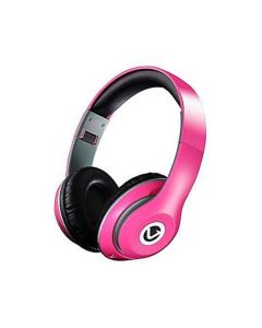 Volkano Rhythm series Ultra powerful Aux Headphones - Pink