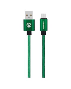 Volkano Fashion Series Cable Micro USB 1.8m - Apple Green
