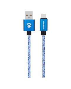 Volkano Fashion Series Cable Micro USB - Sky-Blue
