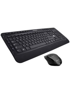 VolkanoX Graphite Series Wireless Keyboard & Mouse Combo by Technomobi
