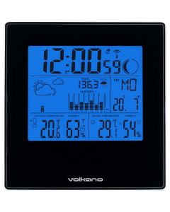Volkano Storm Series Weather Station - Black
