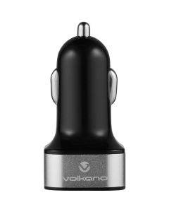 Volkano Boulevard Series Dual USB Car Charger - Black