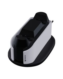 Sparkfox PlayStation 5 Design Dual Charging Dock - White/Black
