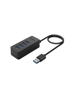 Orico 4 Port USB3.0 HUB with 30cm Cable - Black