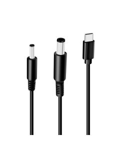 Winx Link Simple Type C To Dell Charging Cables in Black sold by Technomobi