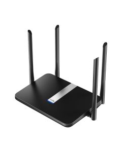 Cudy AX1800 Gigabit Dual Band Smart WiFi 6 Router in black sold by Technomobi