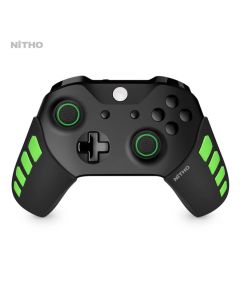 Nitho XBOX Gaming Kit Set Of Enhancers For Xbox Series X Controllers in Black and Green sold by Technomobi