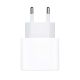 Apple Original Charger 20W USB C Power Adapter in White sold by Technomobi